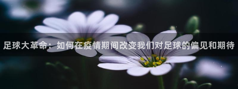 足球大革命：如何在疫情期间改变我们对足球的偏见和期待