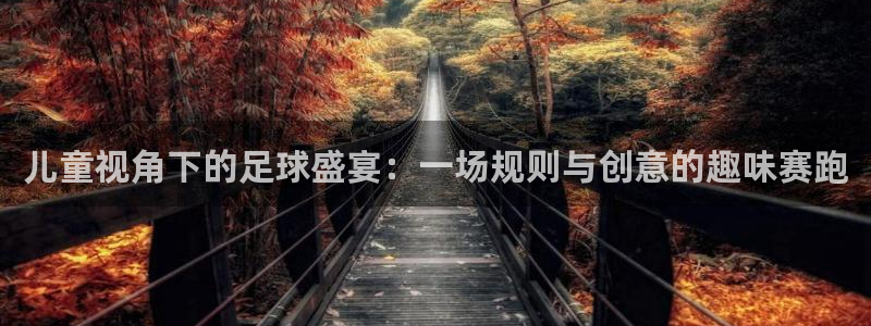 蓝鲸体育足球直播下载：儿童视角下的足球盛